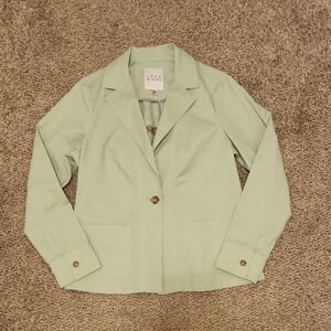 Joan Rivers Mint Green Blazer